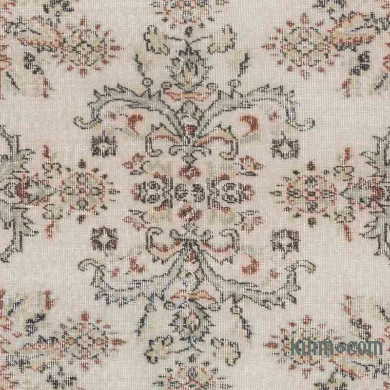 Alfombra Vintage Turca Anudada a Mano - 117 cm x 208 cm - K0066782