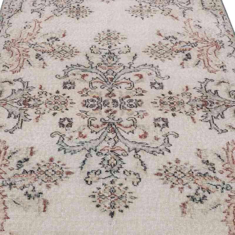 Alfombra Vintage Turca Anudada a Mano - 117 cm x 208 cm - K0066782