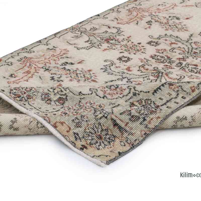 Alfombra Vintage Turca Anudada a Mano - 117 cm x 208 cm - K0066782
