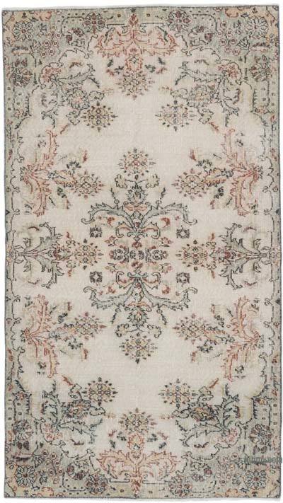 El Dokuma Vintage Halı - 117 cm x 208 cm