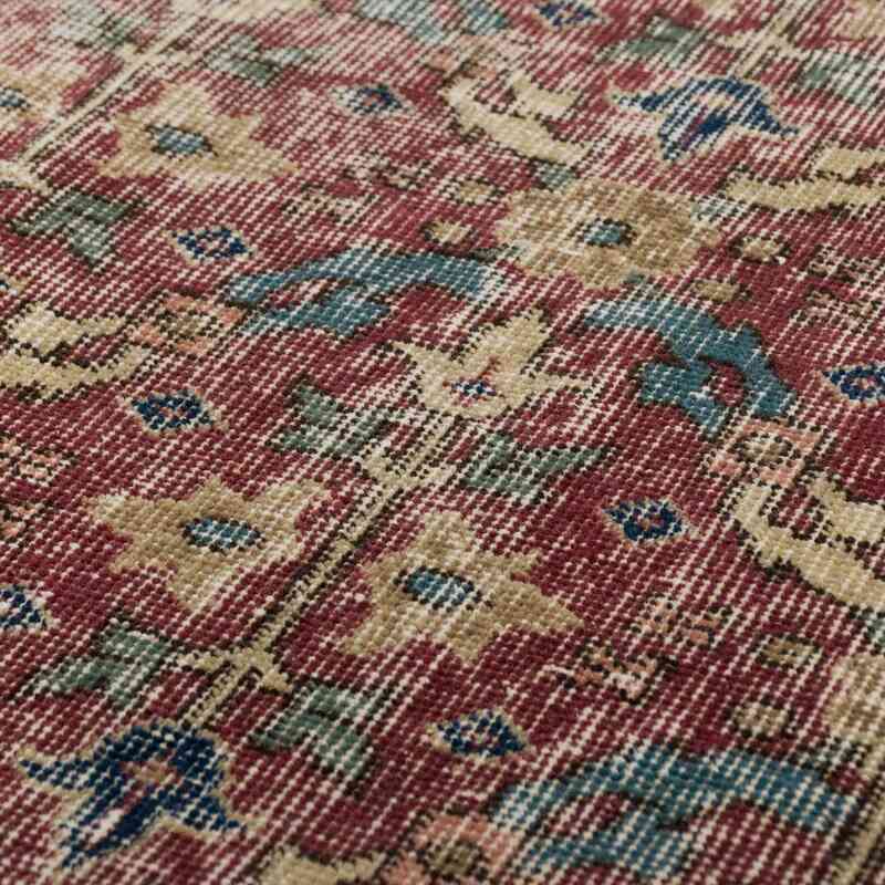 Alfombra Vintage Turca Anudada a Mano - 107 cm x 195 cm - K0066785