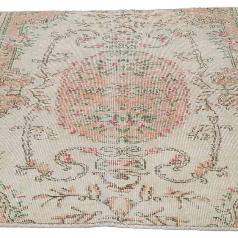 Vintage Turkish Hand-Knotted Rug - 3' 11" x 4' 7" (47" x 55") - K0066786