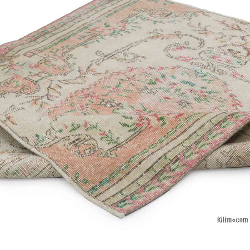 Vintage Turkish Hand-Knotted Rug - 3' 11" x 4' 7" (47" x 55") - K0066786