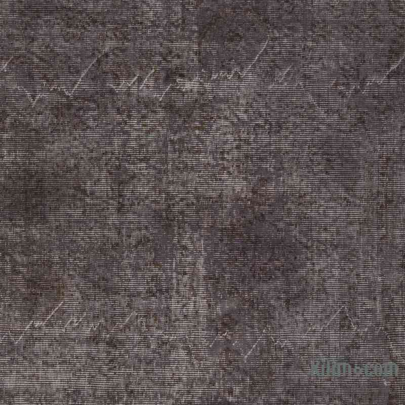 Over-dyed Vintage Hand-Knotted Turkish Rug - 4' 3" x 5' 4" (51" x 64") - K0066789