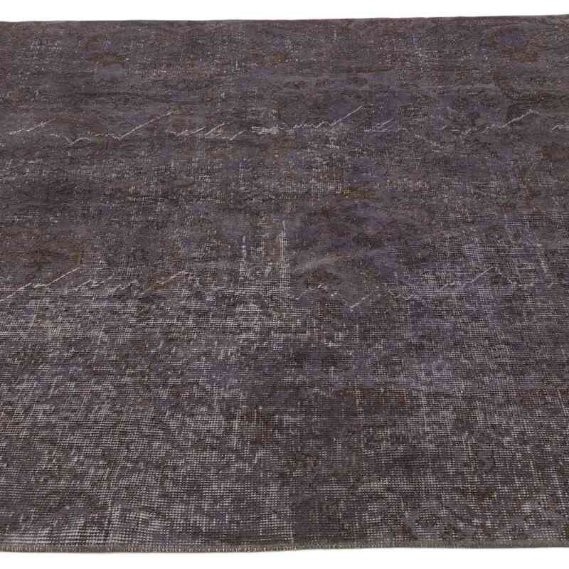 Over-dyed Vintage Hand-Knotted Turkish Rug - 4' 3" x 5' 4" (51" x 64") - K0066789