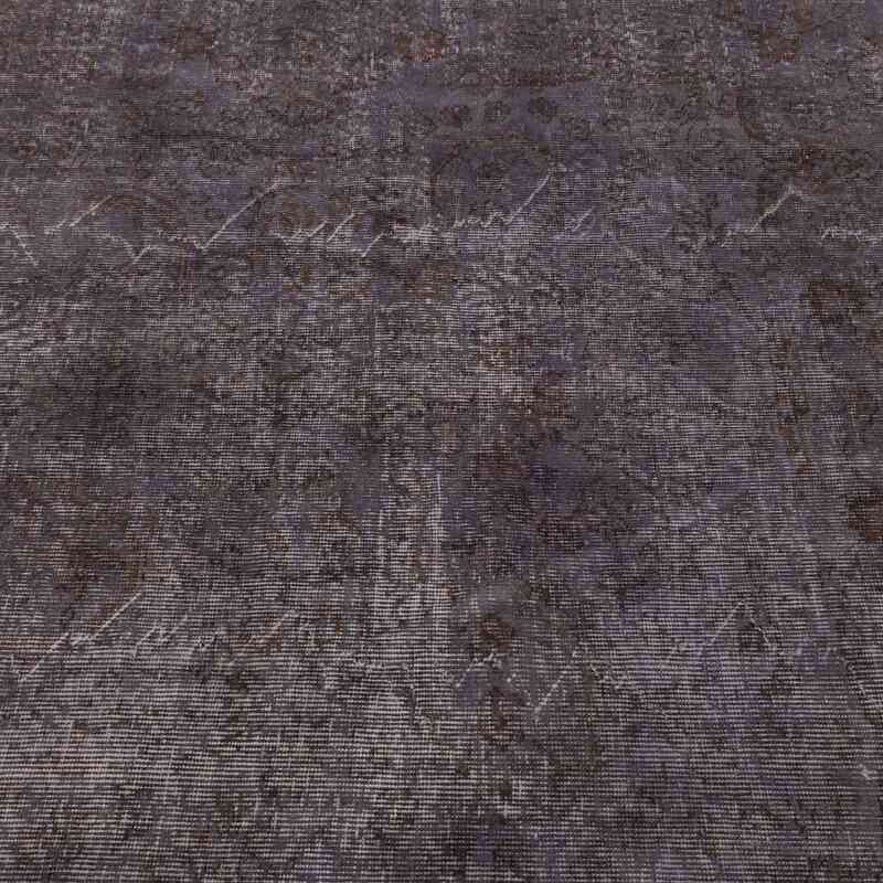 Over-dyed Vintage Hand-Knotted Turkish Rug - 4' 3" x 5' 4" (51" x 64") - K0066789