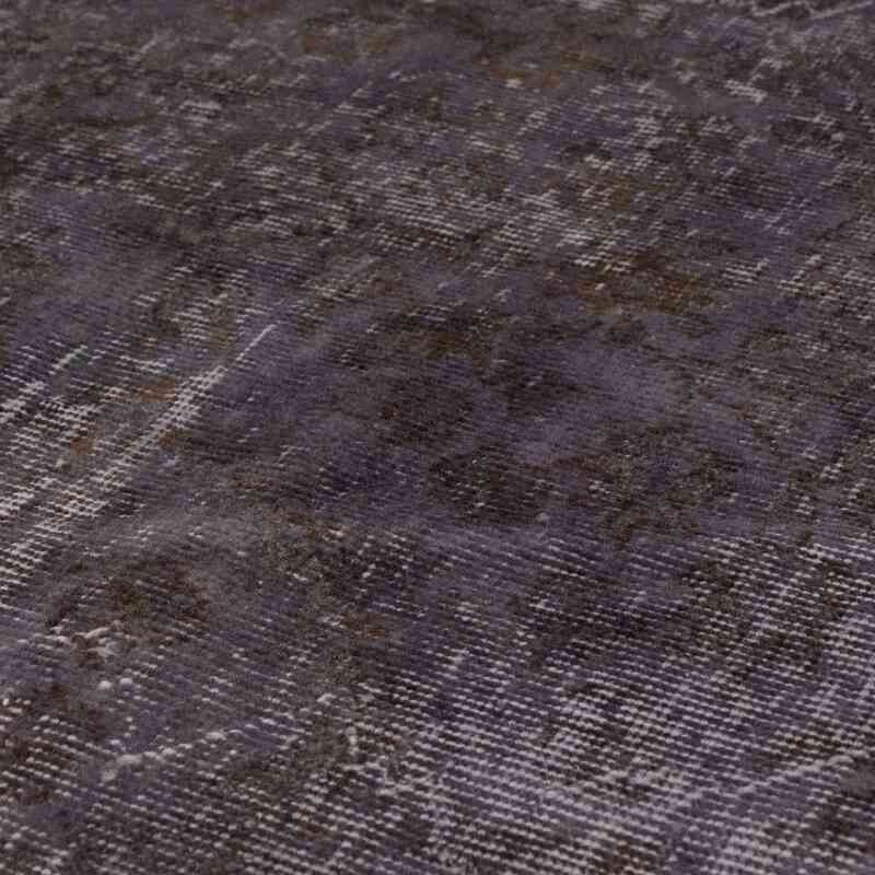 Over-dyed Vintage Hand-Knotted Turkish Rug - 4' 3" x 5' 4" (51" x 64") - K0066789