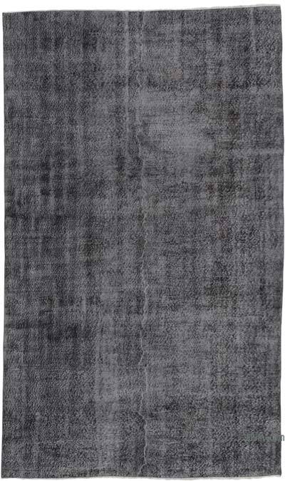Over-dyed Vintage Hand-Knotted Turkish Rug - 6' 4" x 10' 6" (76 in. x 126 in.)