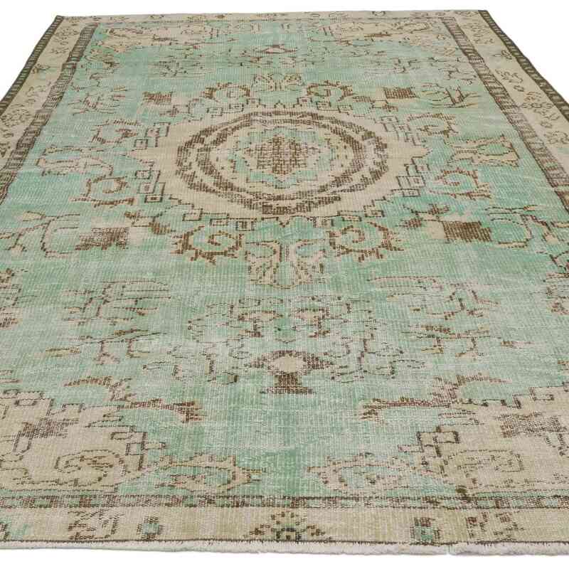 Vintage Turkish Hand-Knotted Rug - 6' 2" x 9' 2" (74" x 110") - K0066802