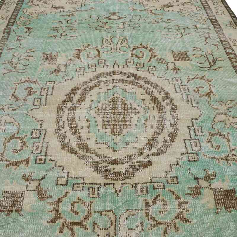 Vintage Turkish Hand-Knotted Rug - 6' 2" x 9' 2" (74" x 110") - K0066802