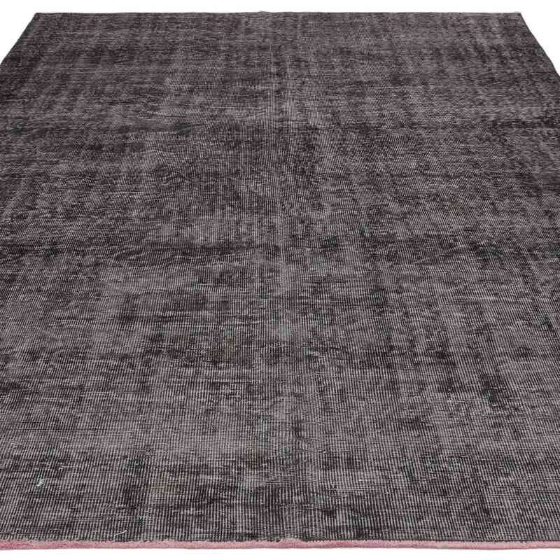 Over-dyed Vintage Hand-Knotted Turkish Rug - 6' 4" x 8' 10" (76" x 106") - K0066811