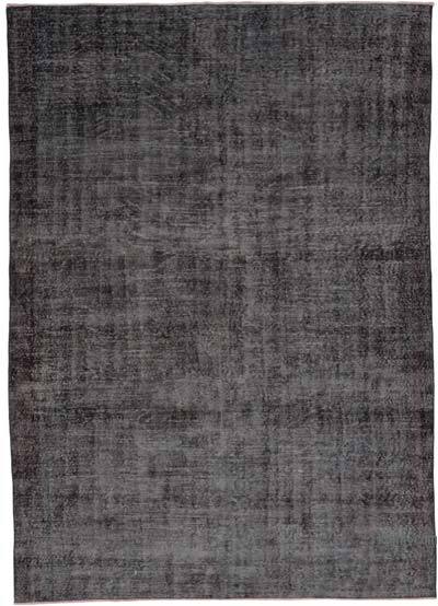 Boyalı El Dokuma Vintage Halı - 193 cm x 270 cm