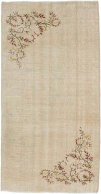 El Dokuma Vintage Halı - 100 cm x 190 cm