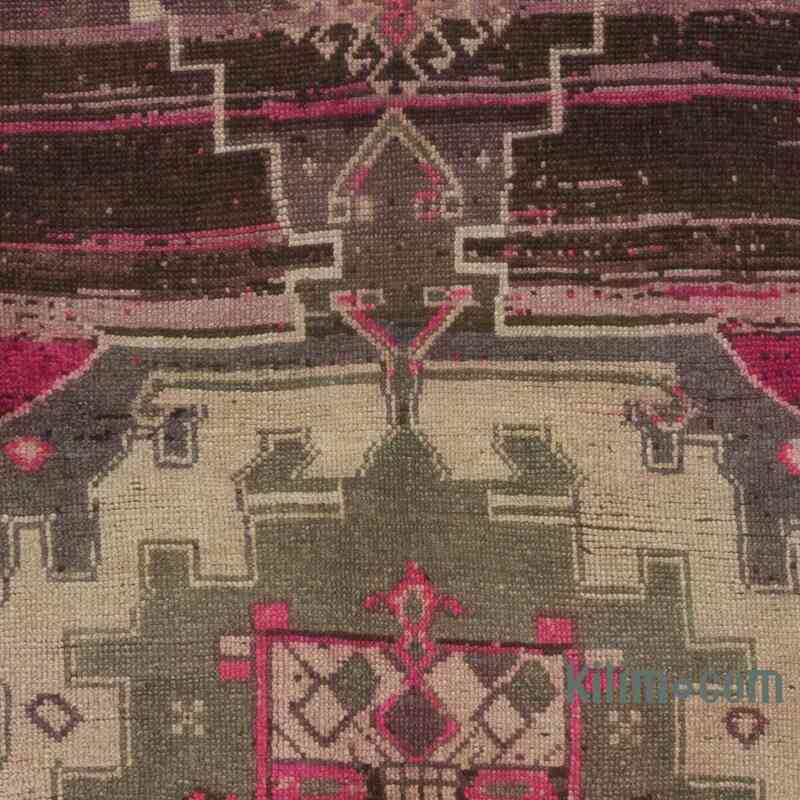 Alfombra Vintage Turca Anudada a Mano - 155 cm x 177 cm - K0066814