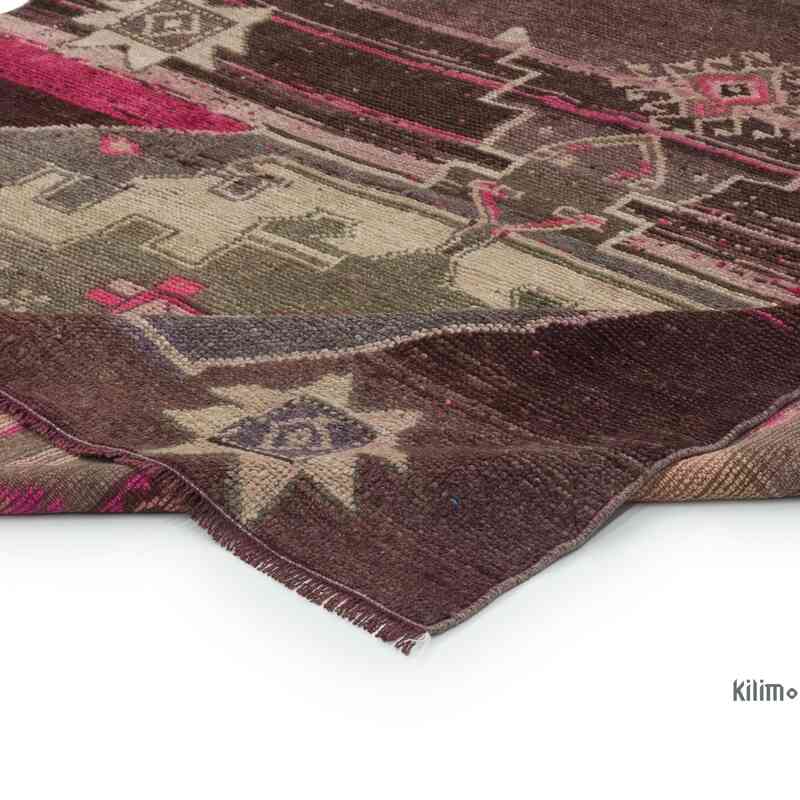 Alfombra Vintage Turca Anudada a Mano - 155 cm x 177 cm - K0066814