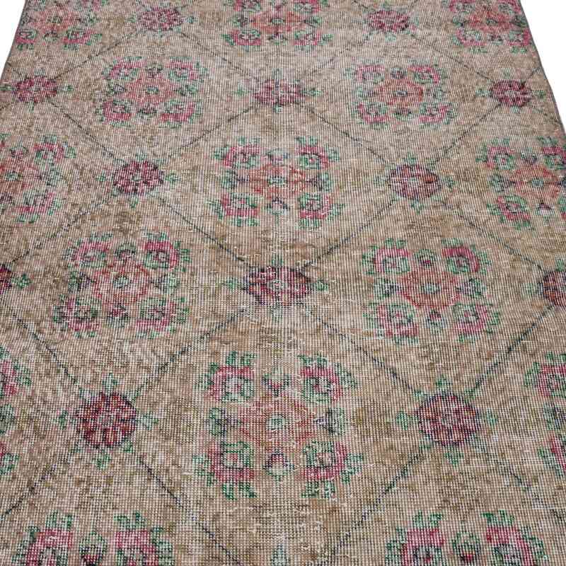 Alfombra Vintage Turca Anudada a Mano - 118 cm x 200 cm - K0066815