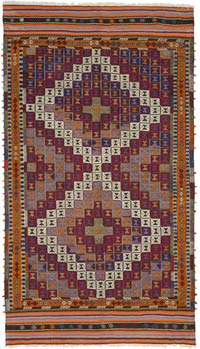 Vintage Balikesir Jijim Rug - 6'  x 10' 10" (72" x 130")