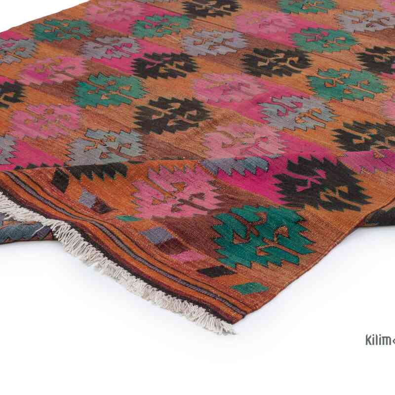 Vintage Manisa Kilim Rug - 6' 6" x 10' 4" (78" x 124") - K0066843