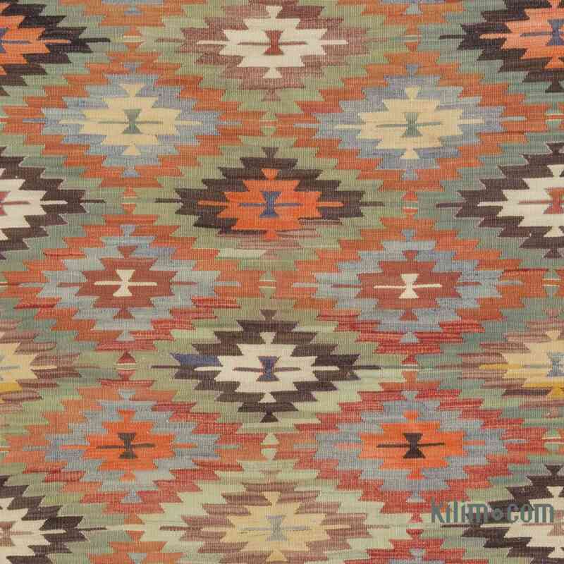 Vintage Denizli Kilim Rug - 5' 6" x 10'  (66" x 120") - K0066859