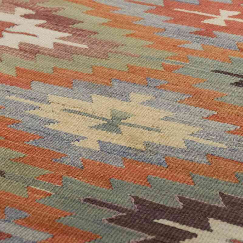 Vintage Denizli Kilim Rug - 5' 6" x 10'  (66" x 120") - K0066859