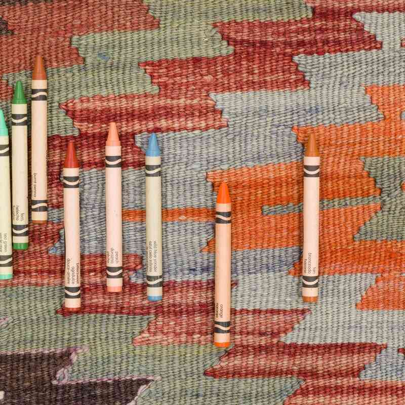 Vintage Denizli Kilim Rug - 5' 6" x 10'  (66" x 120") - K0066859