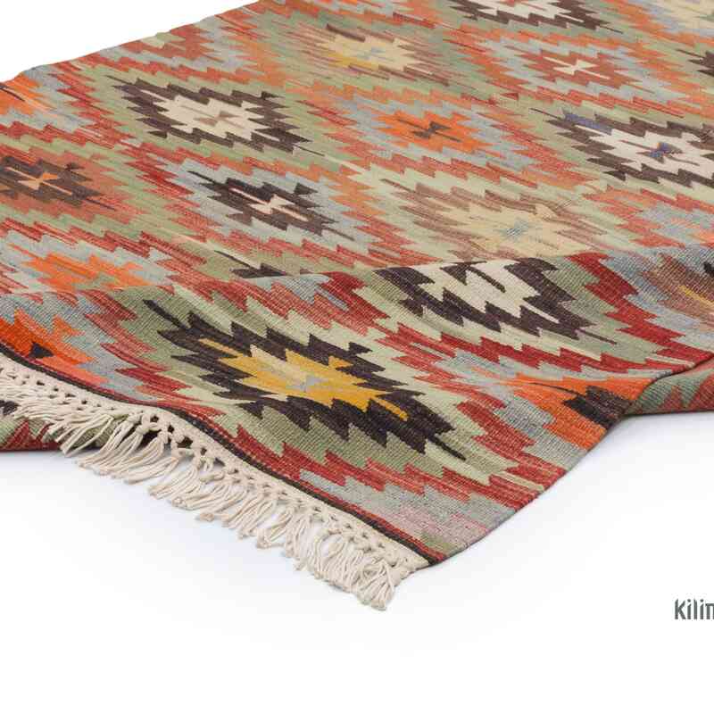 Vintage Denizli Kilim Rug - 5' 6" x 10'  (66" x 120") - K0066859