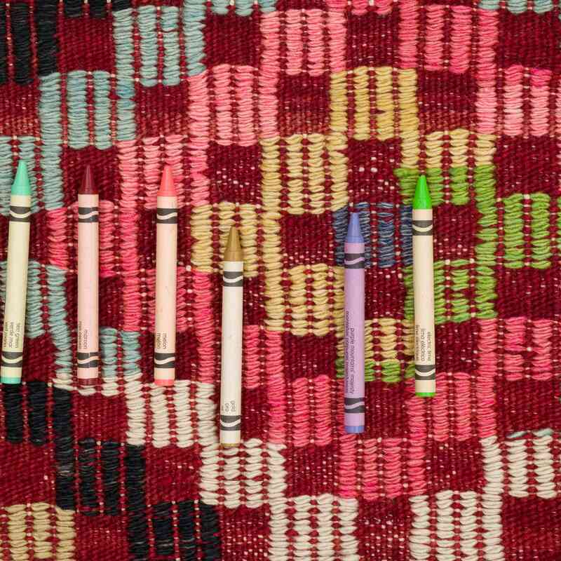 Vintage Anatolian Jijim Rug - 5' 4" x 8' 7" (64" x 103") - K0066861