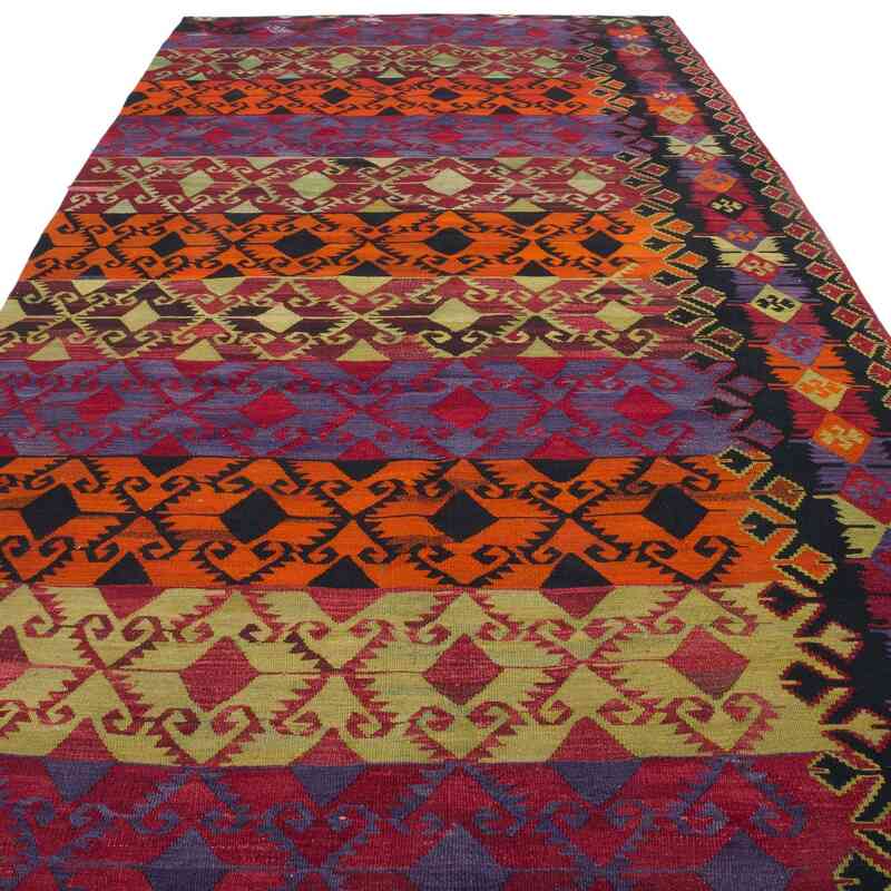 Alfombra Vintage Konya Kilim - 157 cm x 348 cm - K0066873