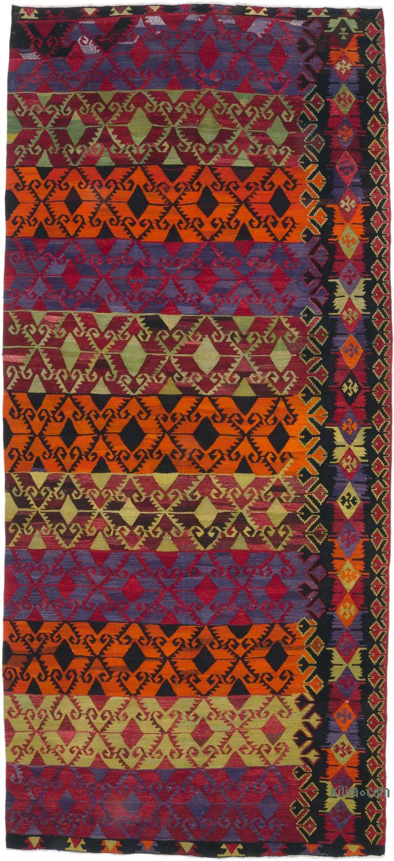 Alfombra Vintage Konya Kilim - 157 cm x 348 cm - K0066873