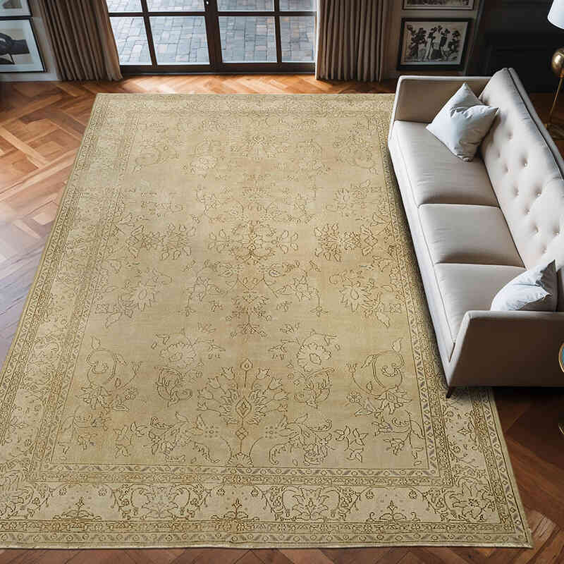 Alfombra Oriental Vintage Anudada a Mano - 250 cm x 376 cm - K0066881