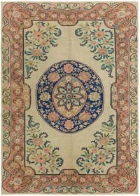 El Dokuma Vintage Halı - 238 cm x 330 cm