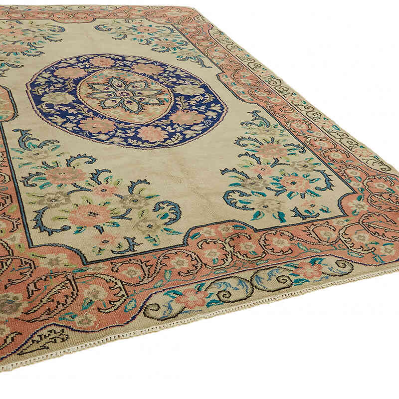 Alfombra Oriental Vintage Anudada a Mano - 238 cm x 330 cm - K0066885