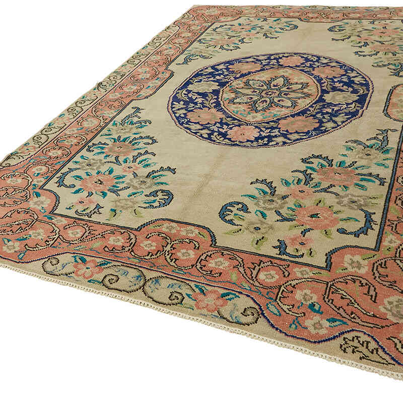 Alfombra Oriental Vintage Anudada a Mano - 238 cm x 330 cm - K0066885