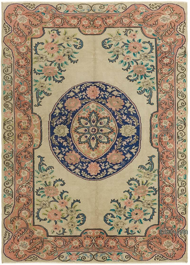 Alfombra Oriental Vintage Anudada a Mano - 238 cm x 330 cm - K0066885