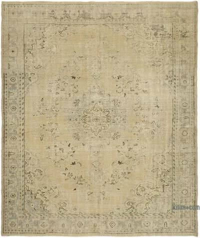 Vintage Hand-Knotted Oriental Rug - 9' 3" x 10' 8" (111" x 128")