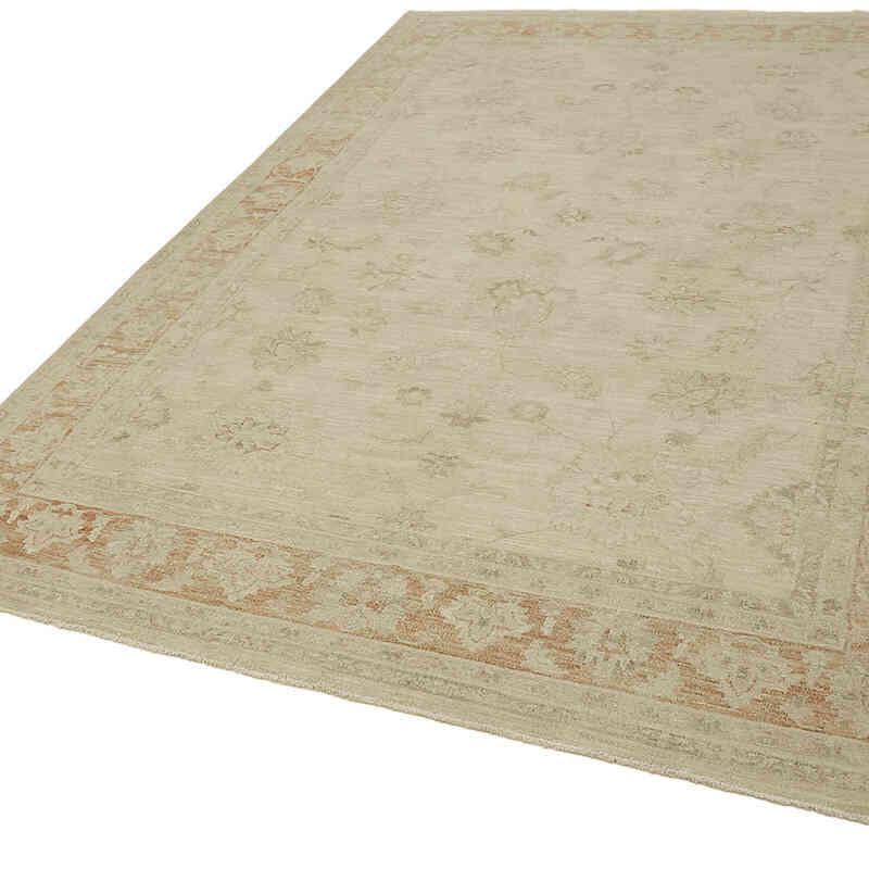 Vintage Hand-Knotted Oriental Rug - 6' 5" x 9' 8" (77" x 116") - K0066907