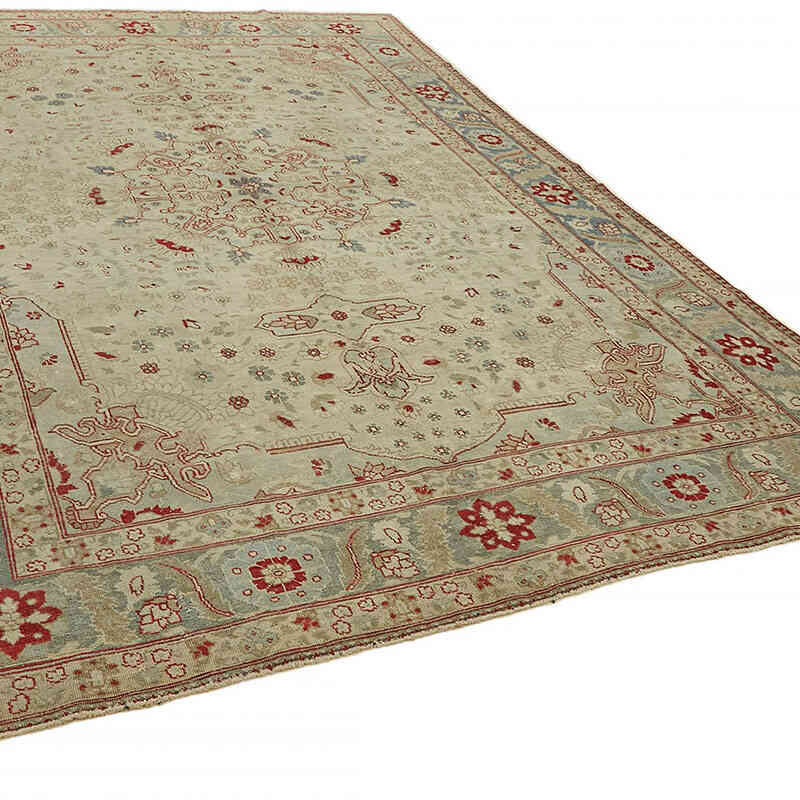 Vintage Hand-Knotted Oriental Rug - 7' 11" x 11' 7" (95" x 139") - K0066915