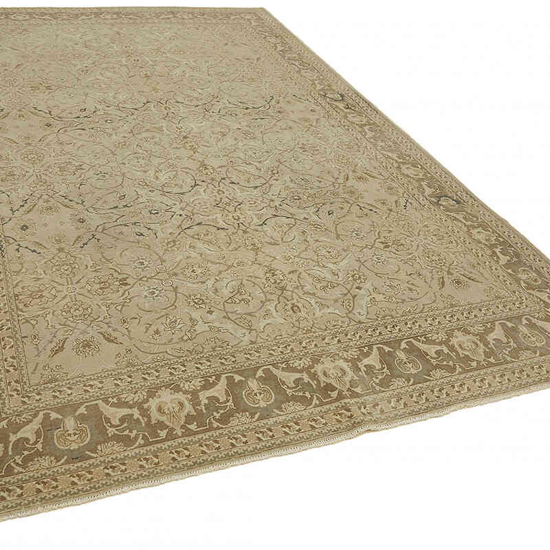 Vintage Hand-Knotted Oriental Rug - 7' 3" x 10' 9" (87" x 129") - K0066923