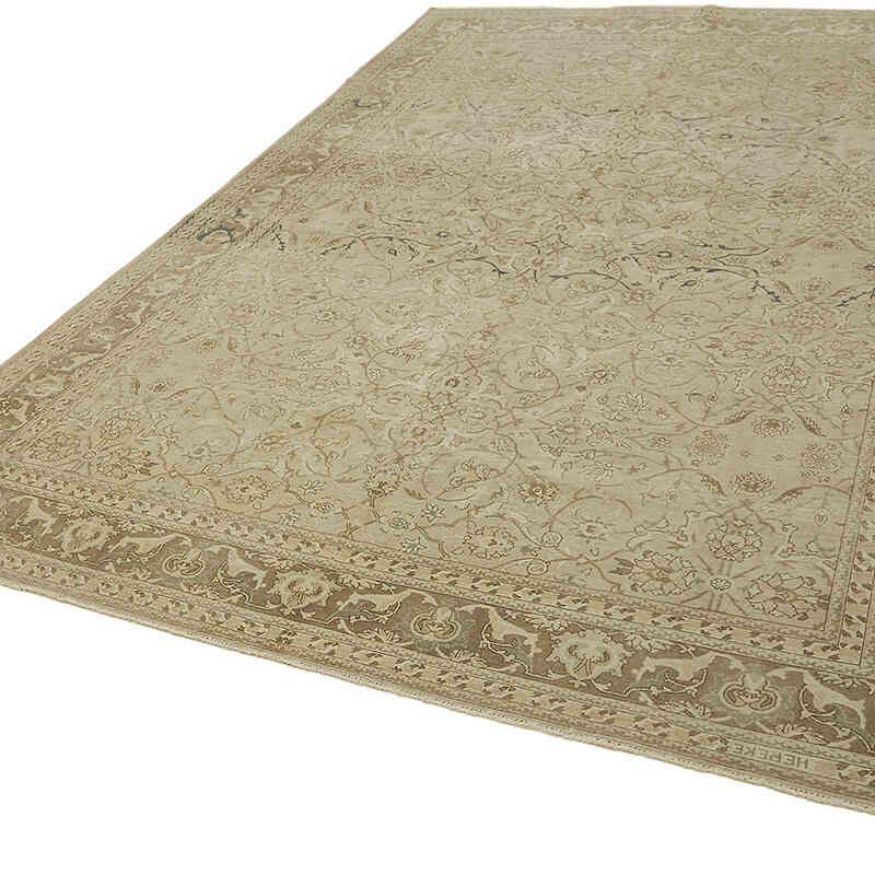 Vintage Hand-Knotted Oriental Rug - 7' 3" x 10' 9" (87" x 129") - K0066923