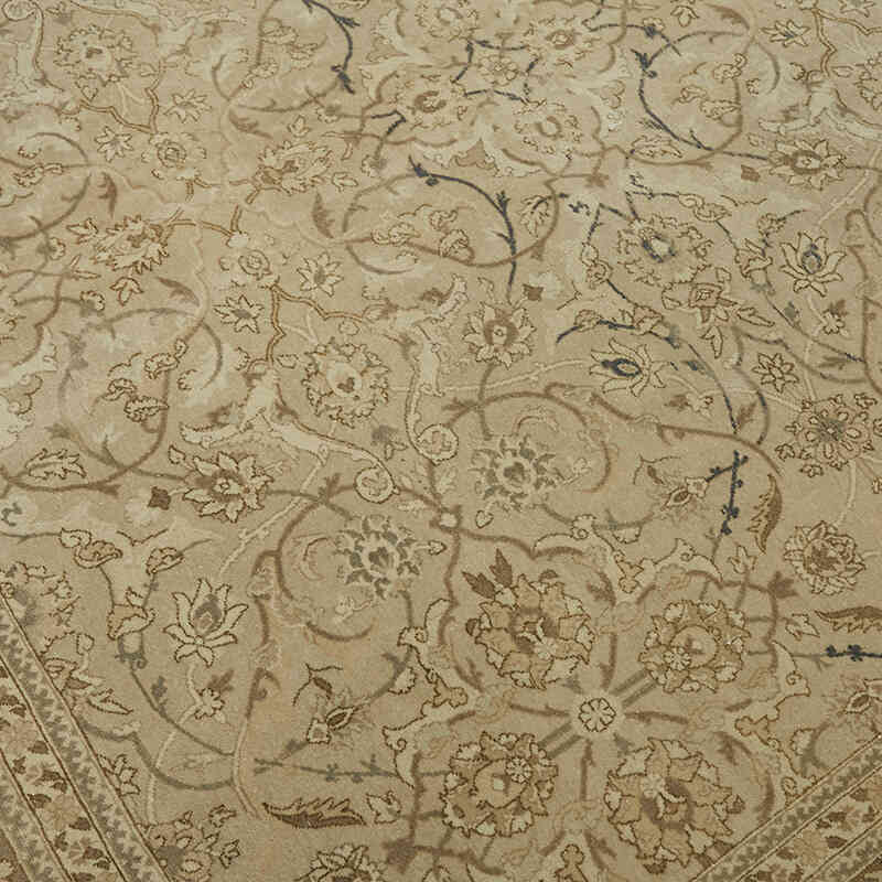 Vintage Hand-Knotted Oriental Rug - 7' 3" x 10' 9" (87" x 129") - K0066923