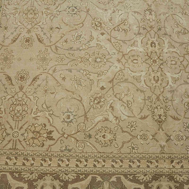 Vintage Hand-Knotted Oriental Rug - 7' 3" x 10' 9" (87" x 129") - K0066923