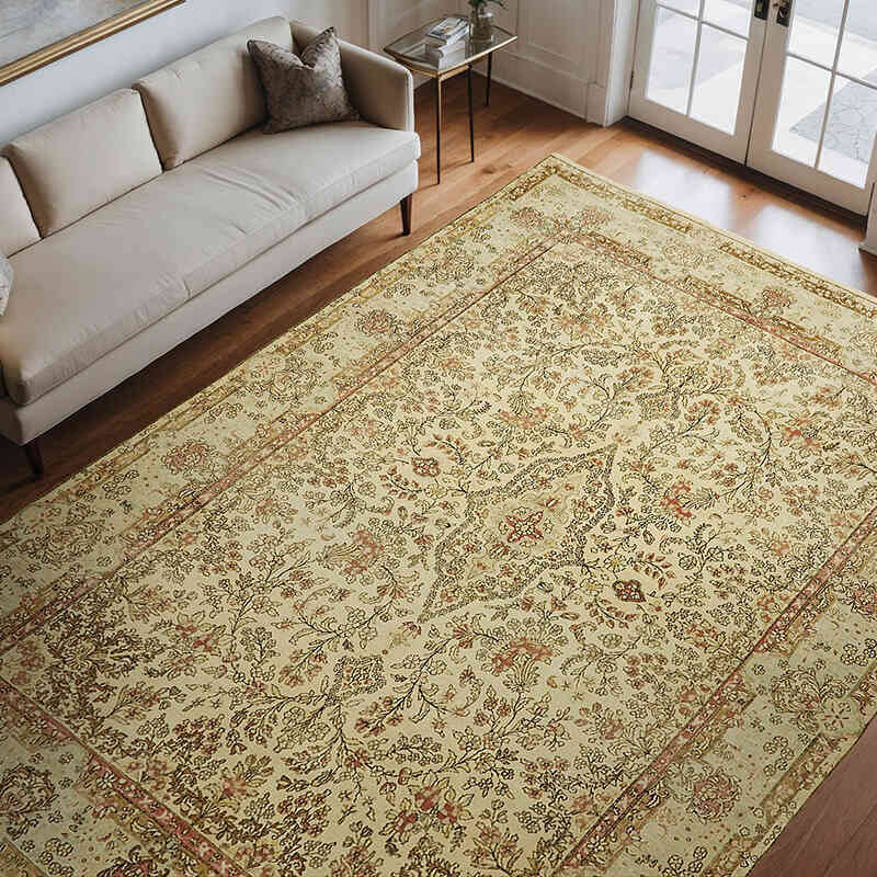 Alfombra Oriental Vintage Anudada a Mano - 265 cm x 363 cm - K0066924
