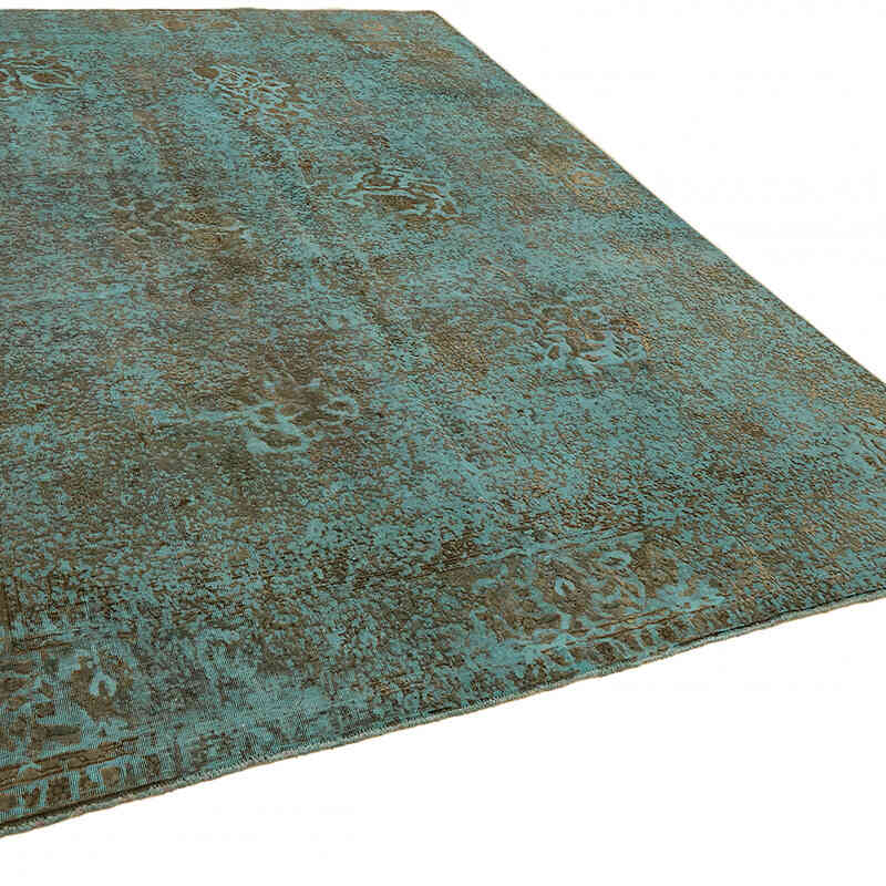 Over-dyed Vintage Hand-Knotted Oriental Rug - 8'  x 10' 10" (96" x 130") - K0066930