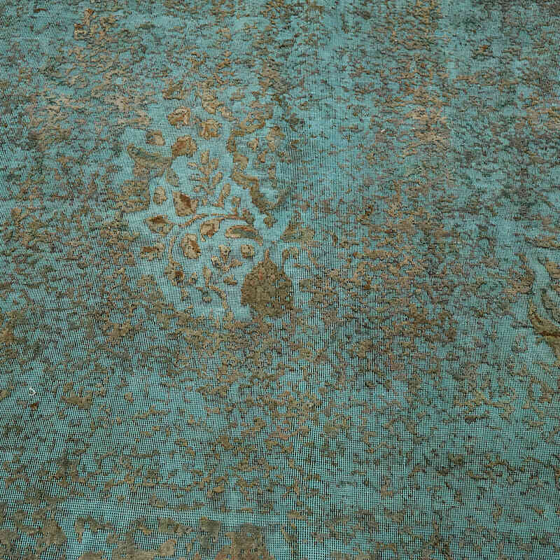 Over-dyed Vintage Hand-Knotted Oriental Rug - 8'  x 10' 10" (96" x 130") - K0066930