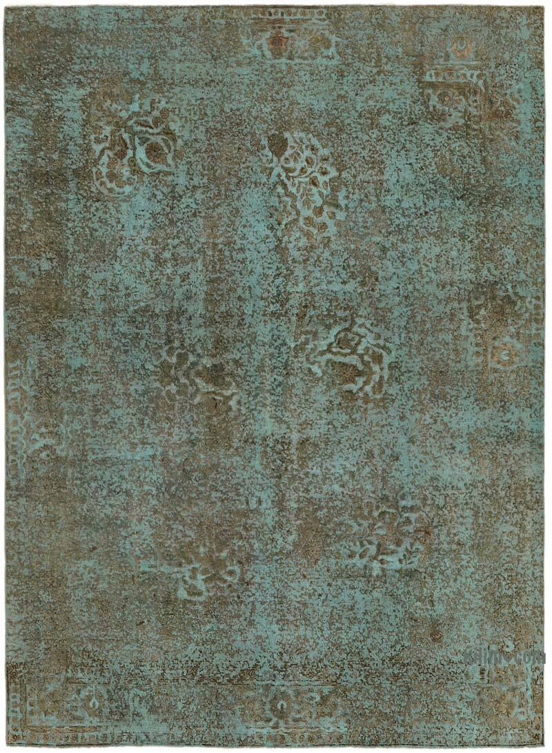 Over-dyed Vintage Hand-Knotted Oriental Rug - 8'  x 10' 10" (96" x 130") - K0066930