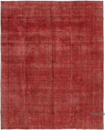 Over-dyed Vintage Hand-Knotted Oriental Rug - 10' 4" x 12' 6" (124 in. x 150 in.)