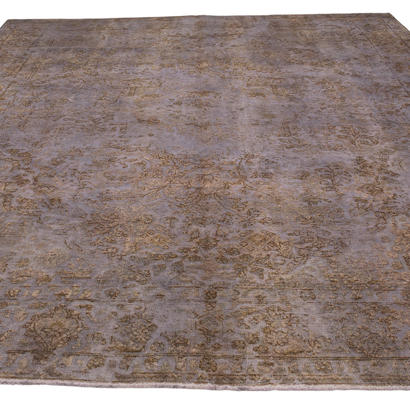Alfombra Turca Vintage Sobre-teñida  - 248 cm x 321 cm - K0066941
