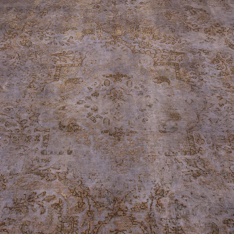 Alfombra Turca Vintage Sobre-teñida  - 248 cm x 321 cm - K0066941