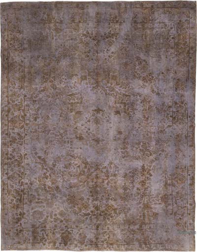 Alfombra Turca Vintage Sobre-teñida  - 248 cm x 321 cm
