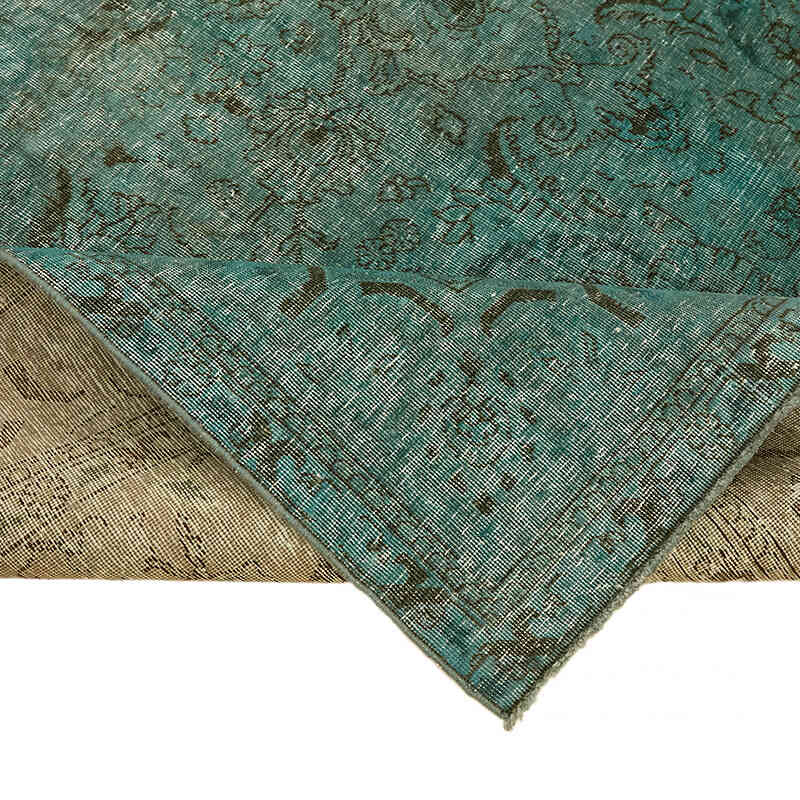 Boyalı El Dokuma Vintage Halı - 222 cm x 333 cm - K0066945